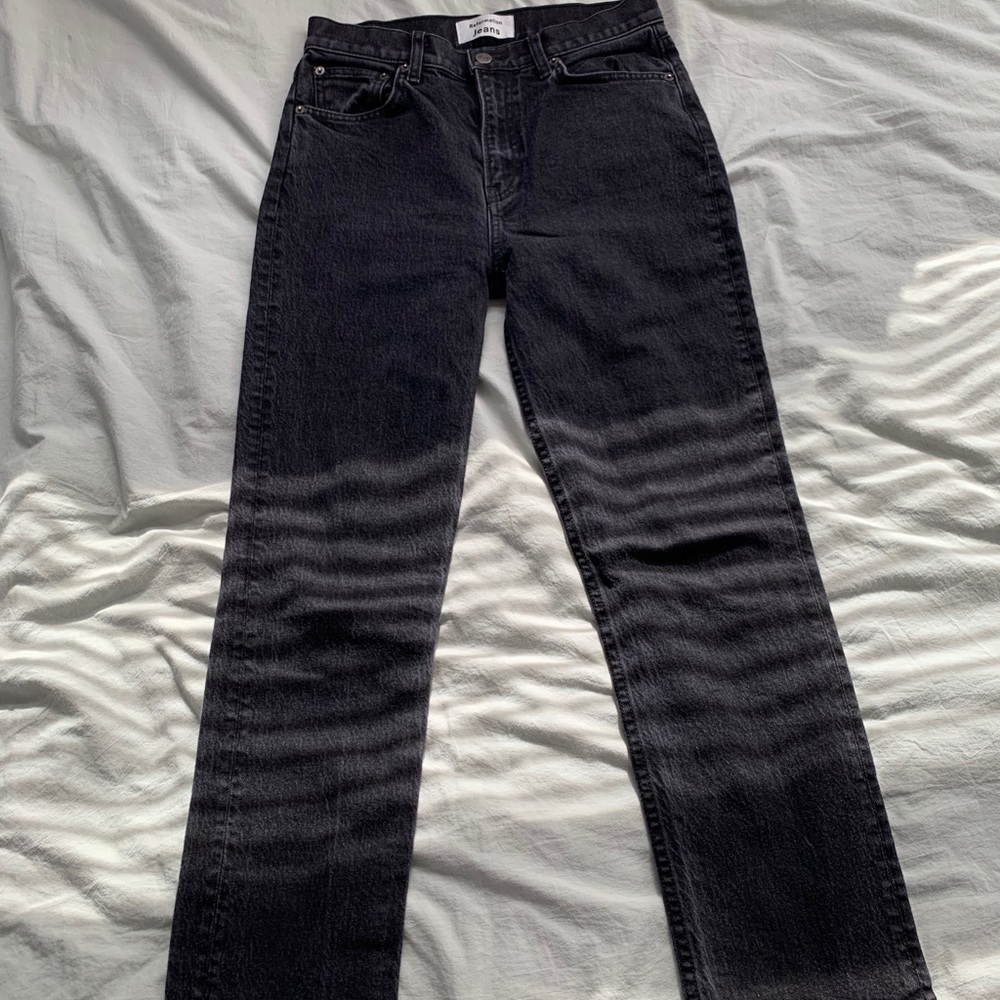 Reformation Liza High Rise Crop Jeans